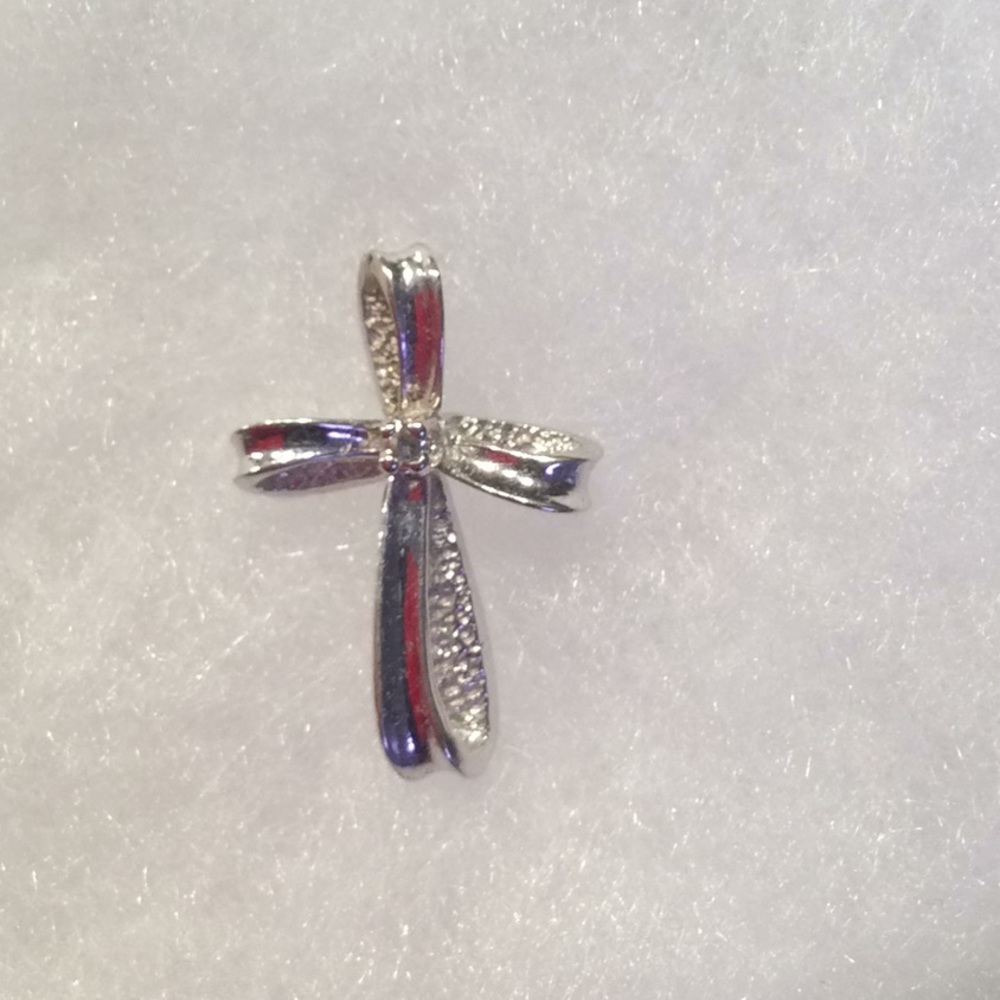 Diamond and Silver Cross